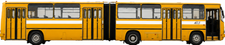 Ikarus 280, вид сбоку