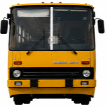 Ikarus 280, вид спереди