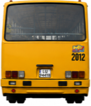 Ikarus 280, вид сзади
